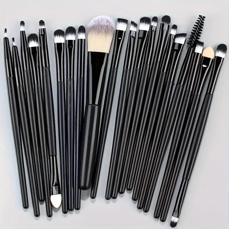 20Pcs Makeup Brush Set Eyeliner Brush Blending Brush Makeup Brushes for Cheeks Eye Cosmetic Foundation Brush Make Up Brushes Set