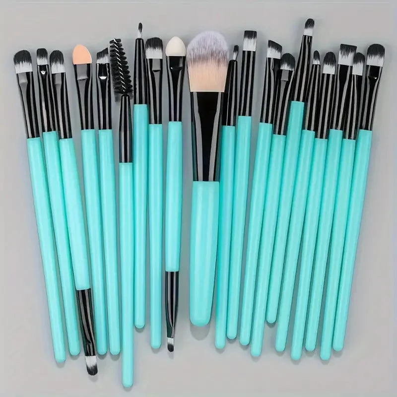 20Pcs Makeup Brush Set Eyeliner Brush Blending Brush Makeup Brushes for Cheeks Eye Cosmetic Foundation Brush Make Up Brushes Set