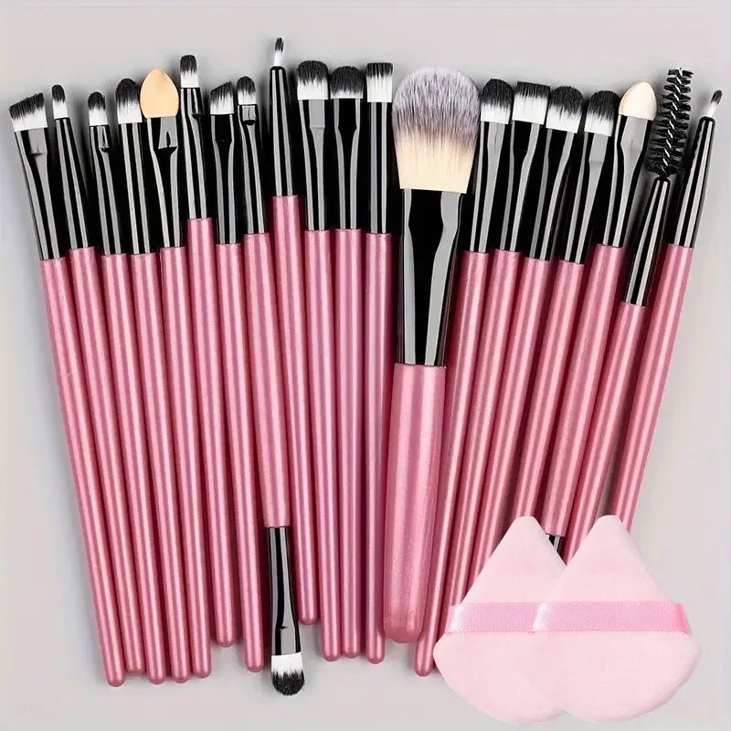 20Pcs Makeup Brush Set Eyeliner Brush Blending Brush Makeup Brushes for Cheeks Eye Cosmetic Foundation Brush Make Up Brushes Set