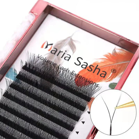 MARIA YY Volume Eyelash Extensions M/L Curl Y Wire Beauty 7mm Russian Lashes Bundles Private Label Supplies Makeup Wholesale